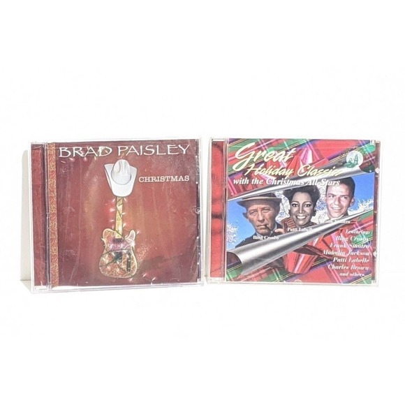 Christmas CD Set Brad Paisley NEW Great Holiday Classics Bing Crosby - Picture 1 of 3